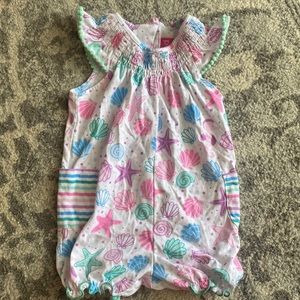 Seashell Beach Baby One Piece Outfit